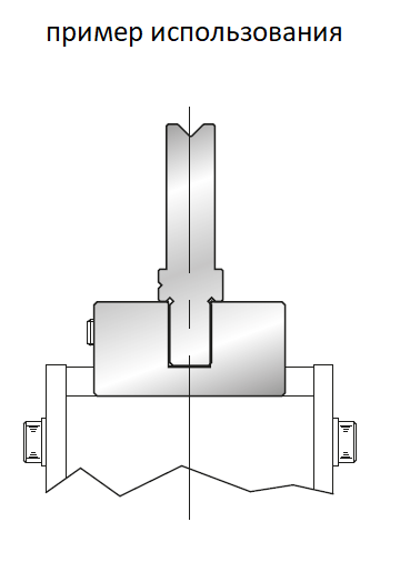 Держатель матрицы EUROSTAMP 4301/500 (переходник на WILA-TRUMPF, H=30)